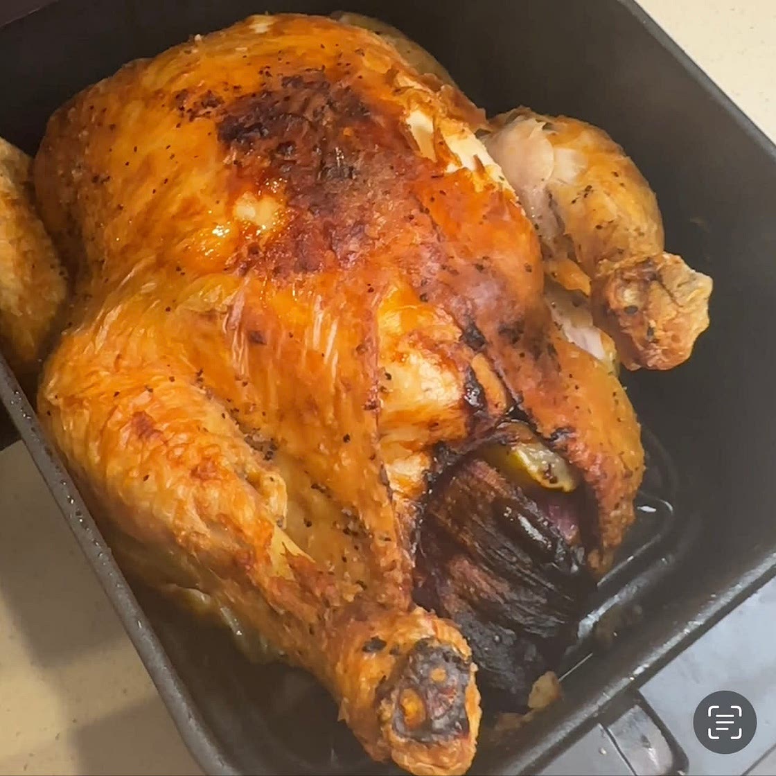 Air Fryer Roast Chicken