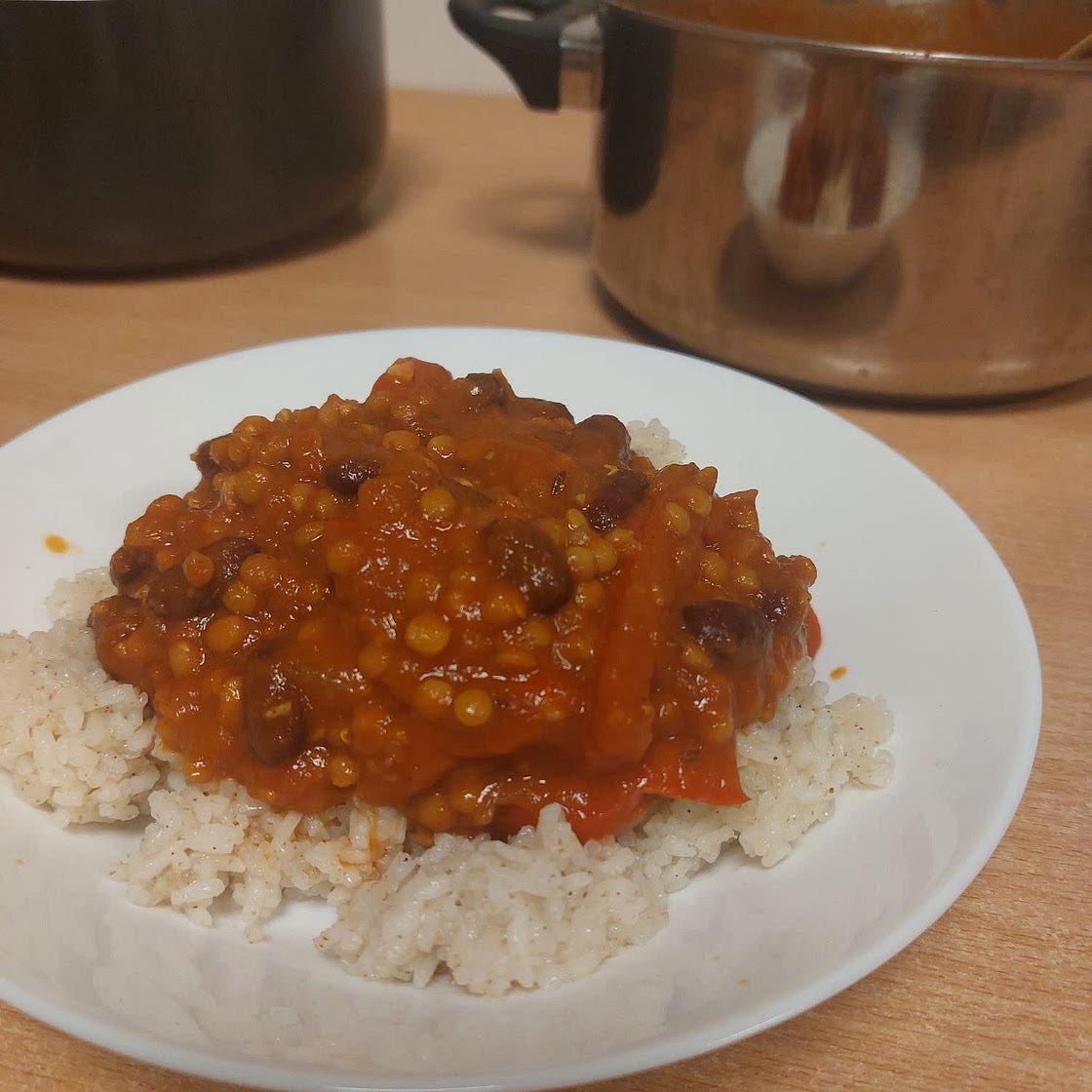 Saucy Moroccan-Spiced Lentils