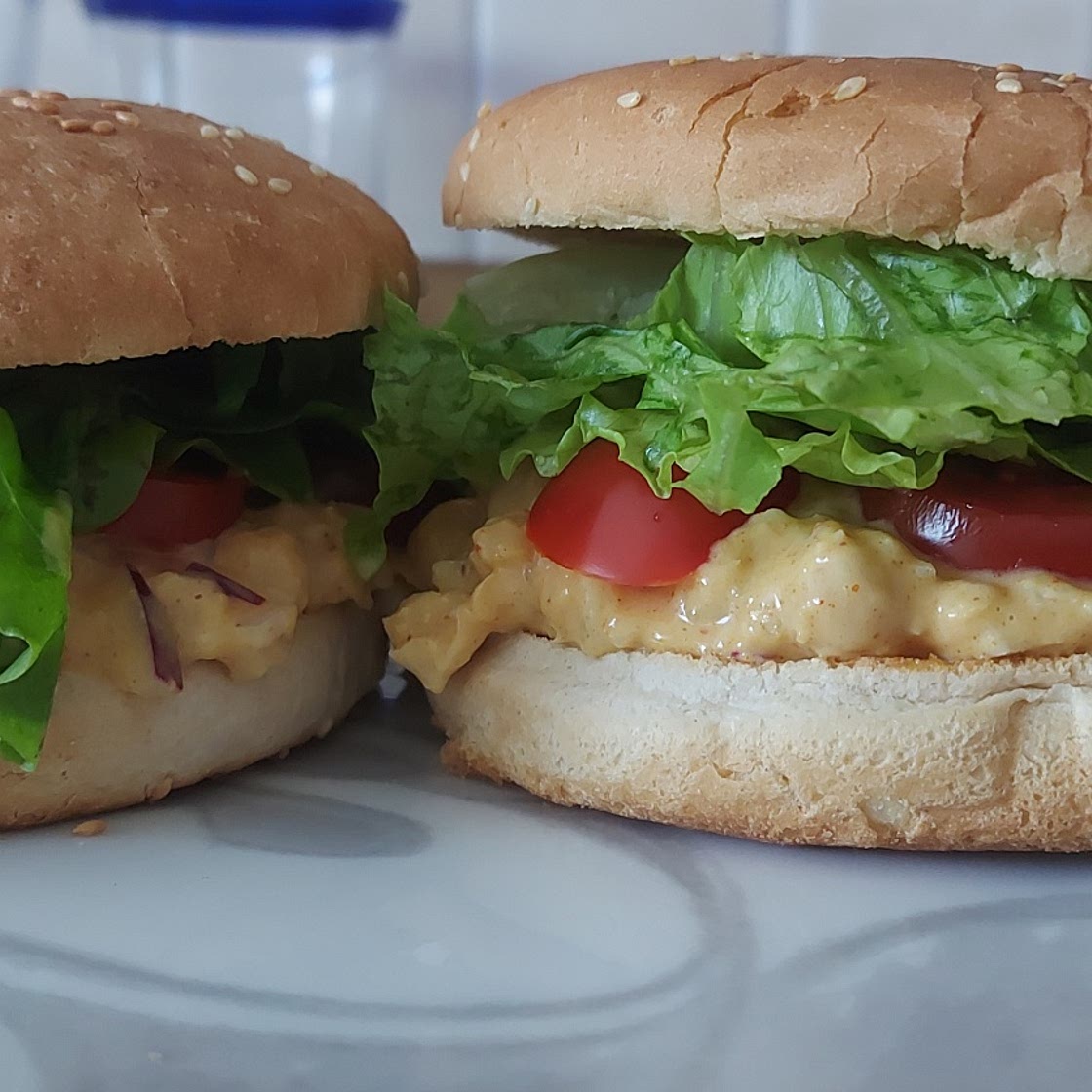 Kichererbsen Burger