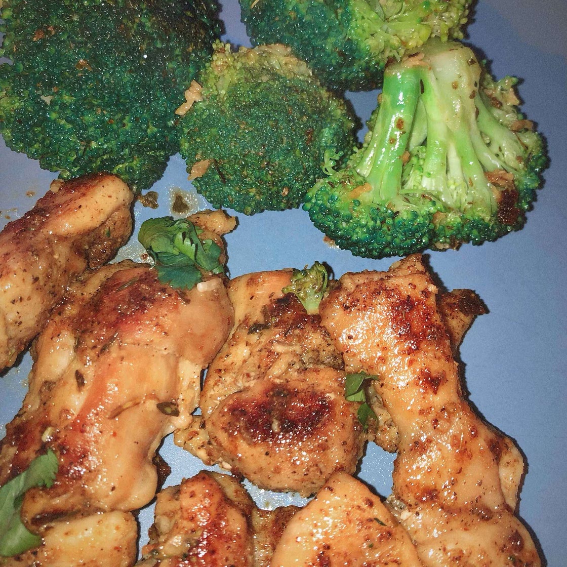 Garlic Butter Chicken and Broccoli (20 Minutes!)