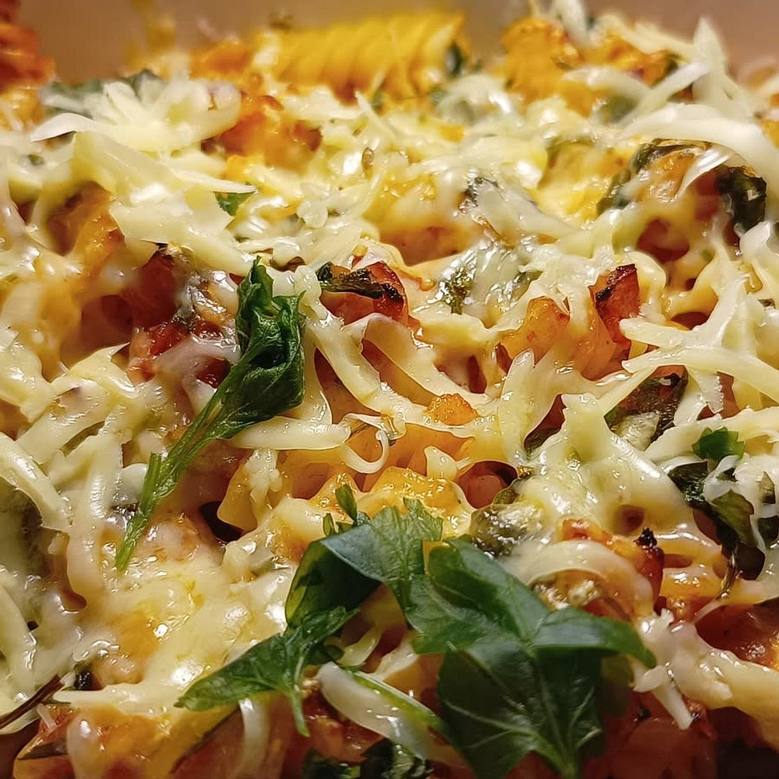 Chicken pasta bake