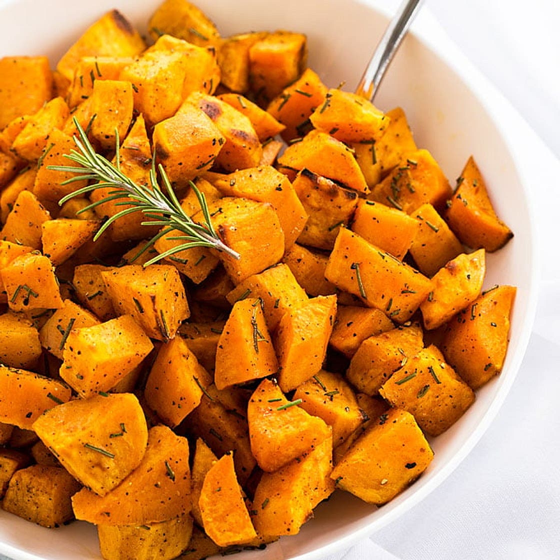Roasted Rosemary Sweet Potatoes