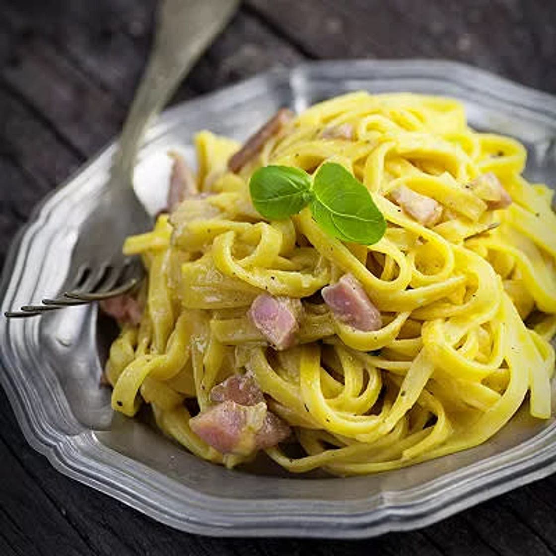 Pâtes carbonara 