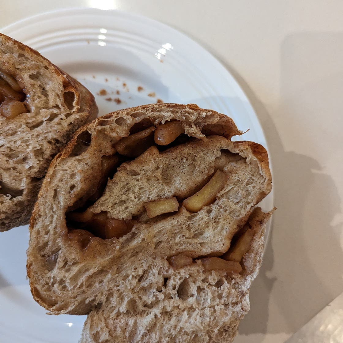Sourdough Apple Bread