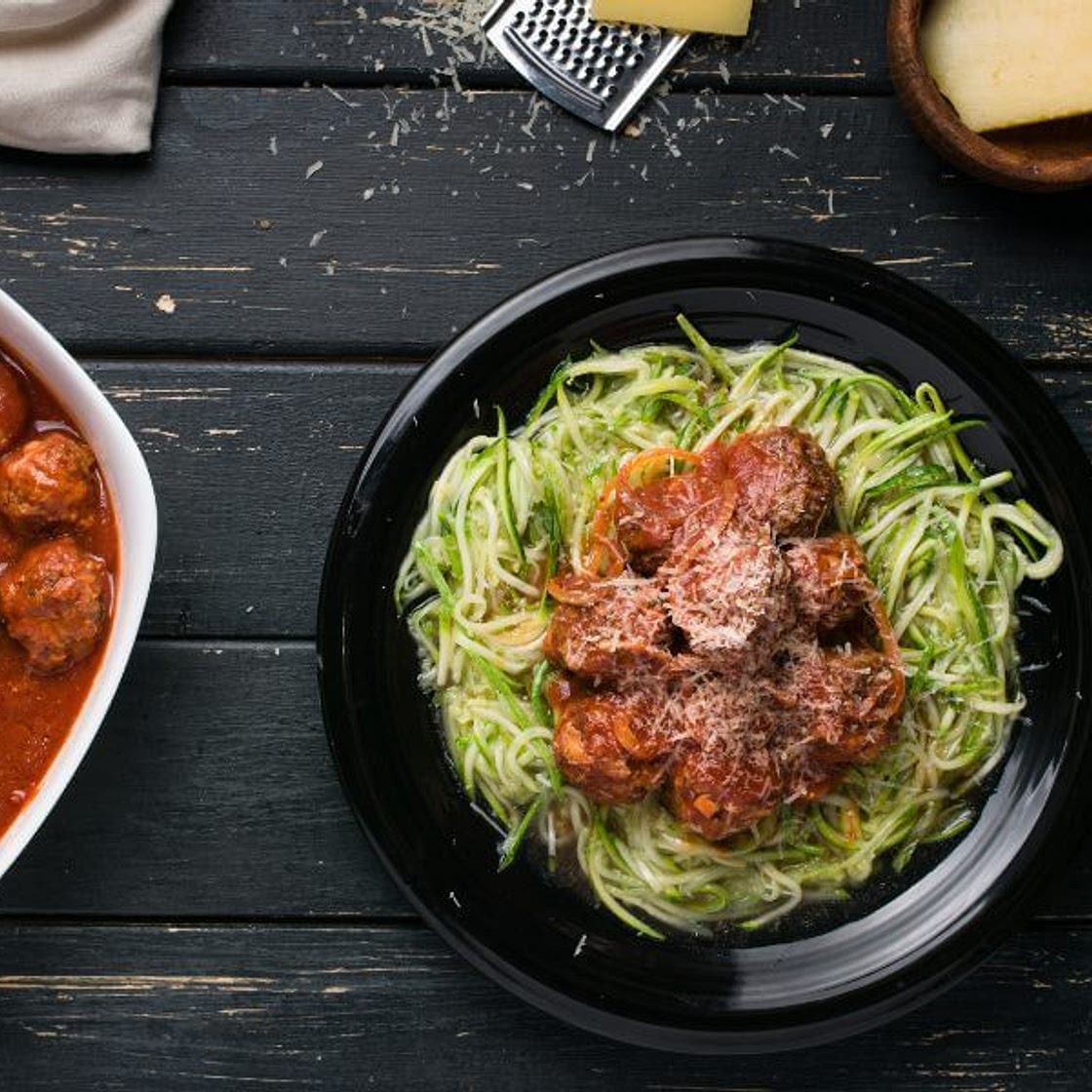 Keto Slow Cooker Parmesan Meatballs