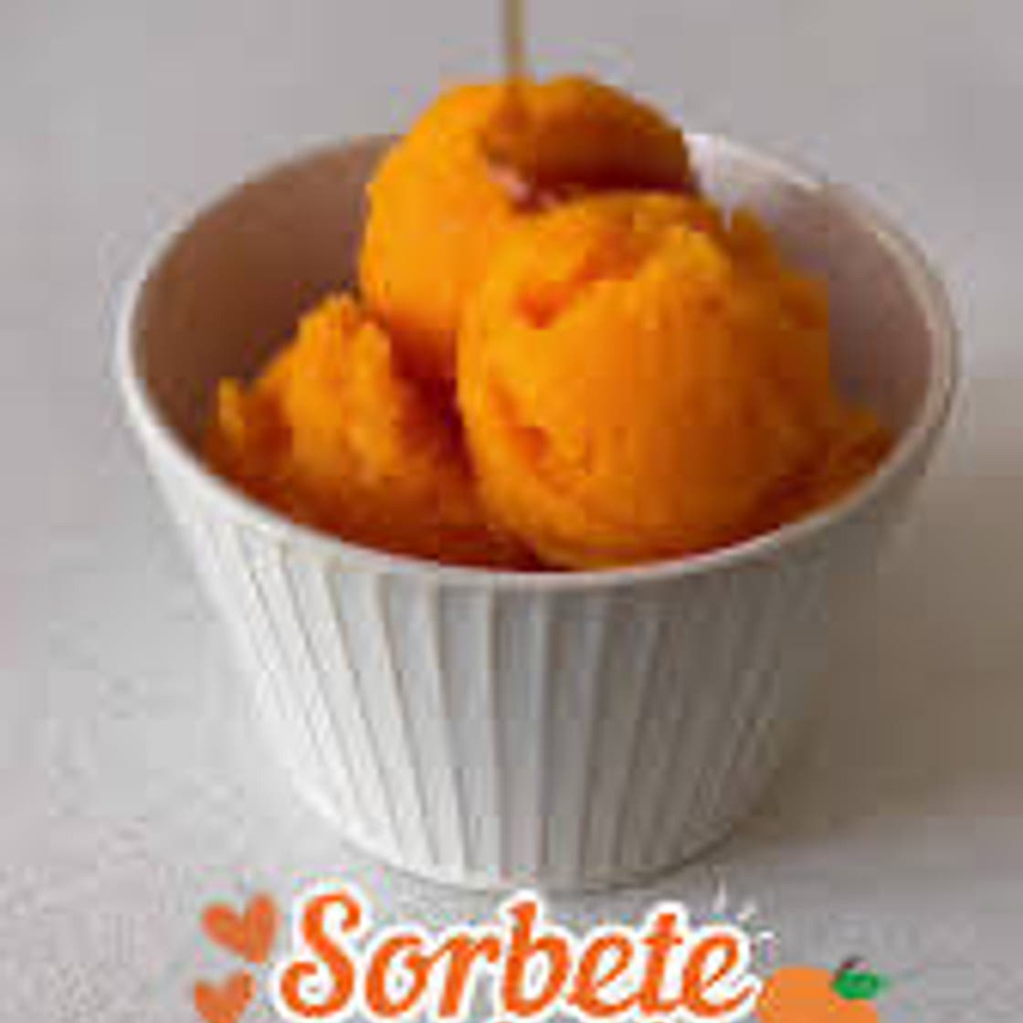 Sorbete de mandarina