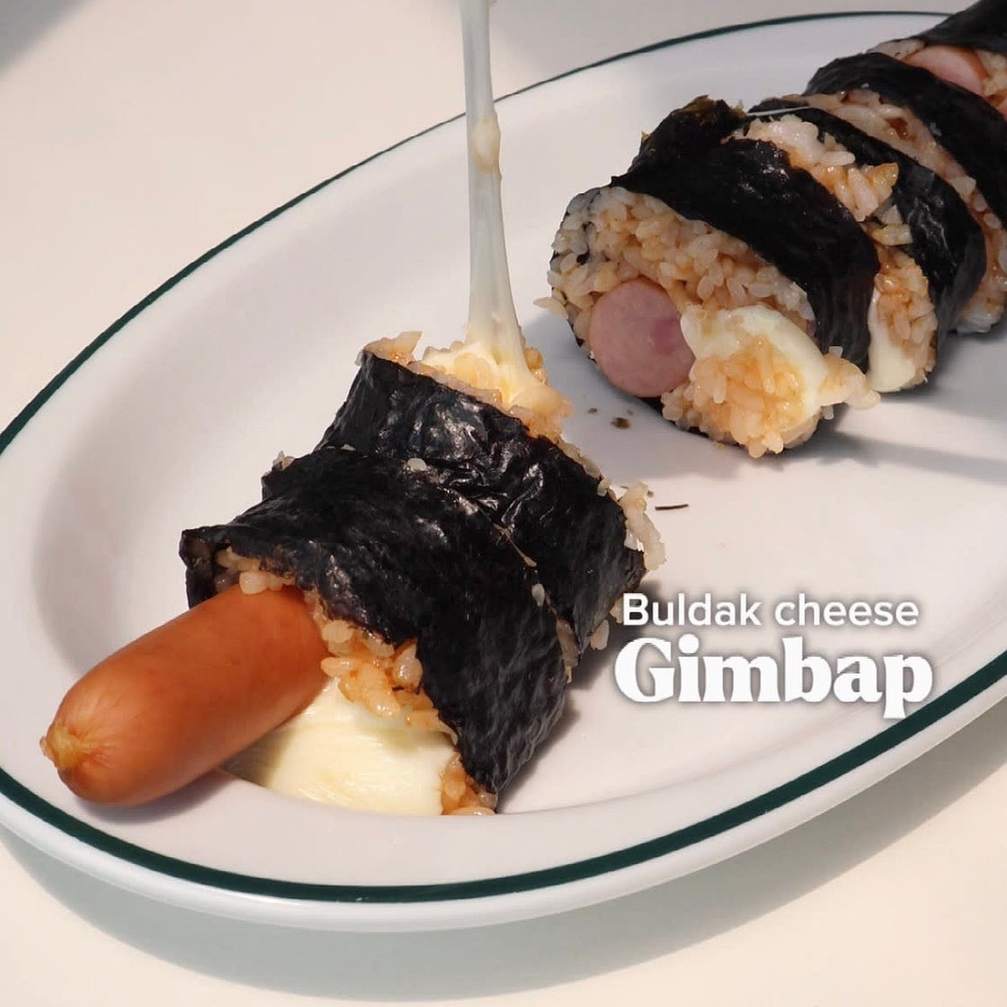 Samyang cheese gimbap