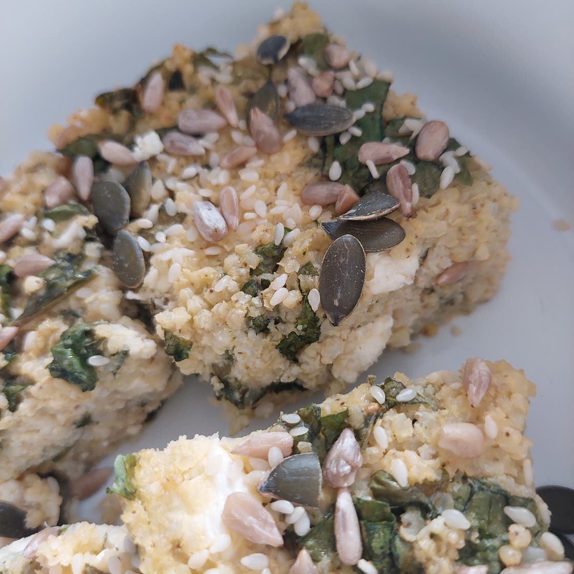 Millet pie
