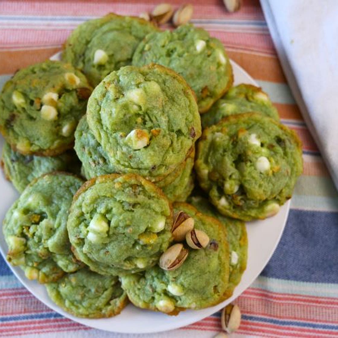 Pistachio Cookies, Pudding Mix Cookies