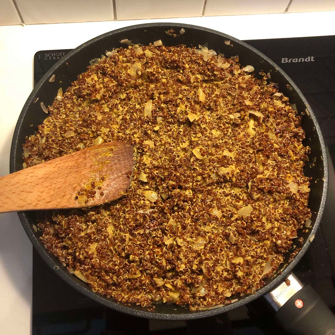 Quinoa au curry