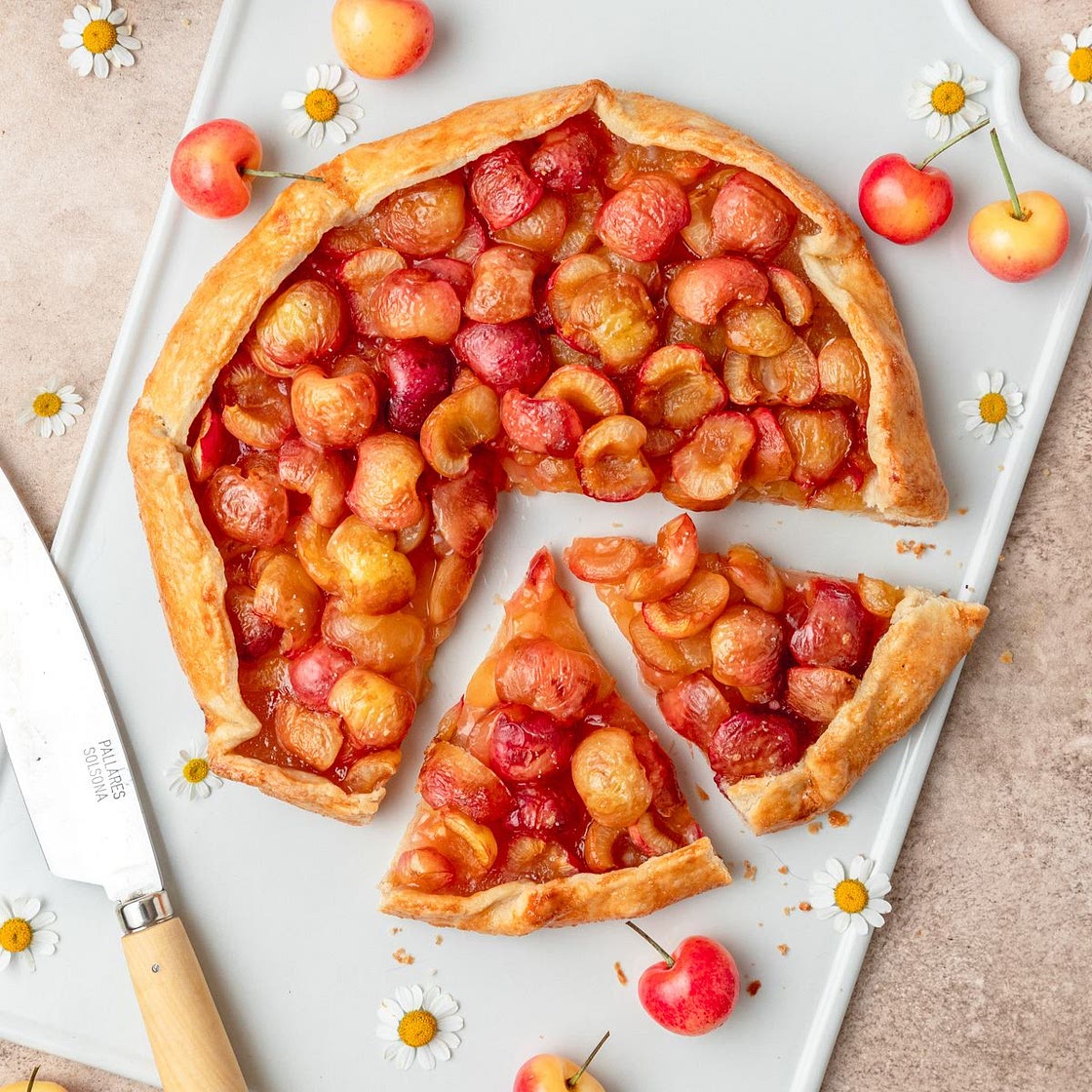 Rainier Cherry Galette