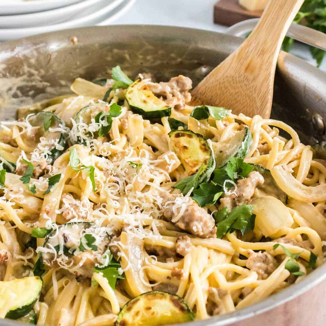 Pasta with Zucchini
