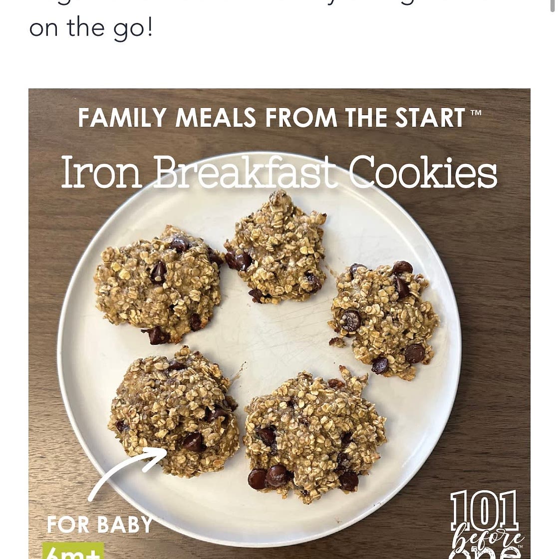 Iron Breakfast Cookies | 6M+