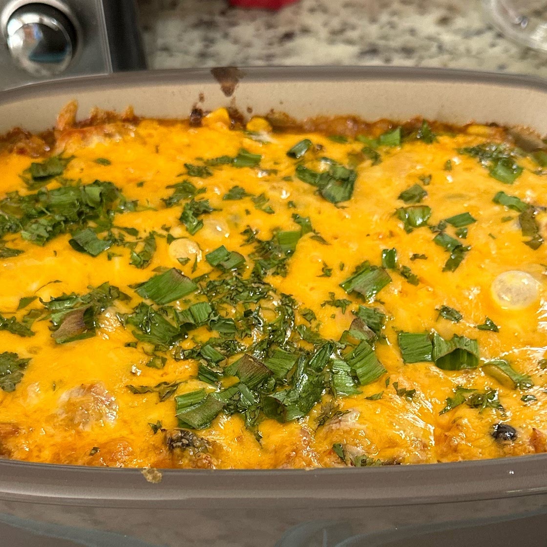 Chicken Burrito Casserole
