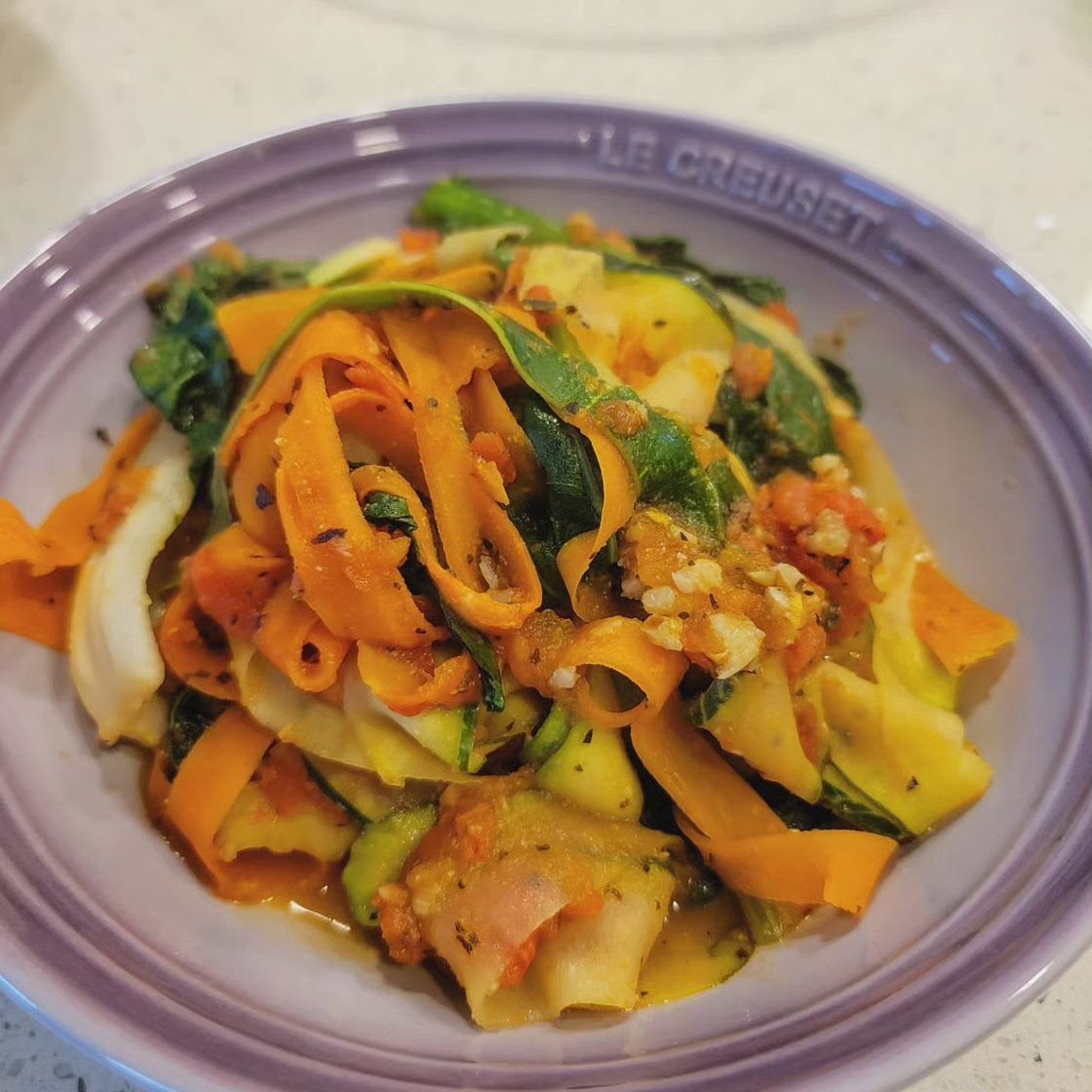 Tomato Vegan Zoodles