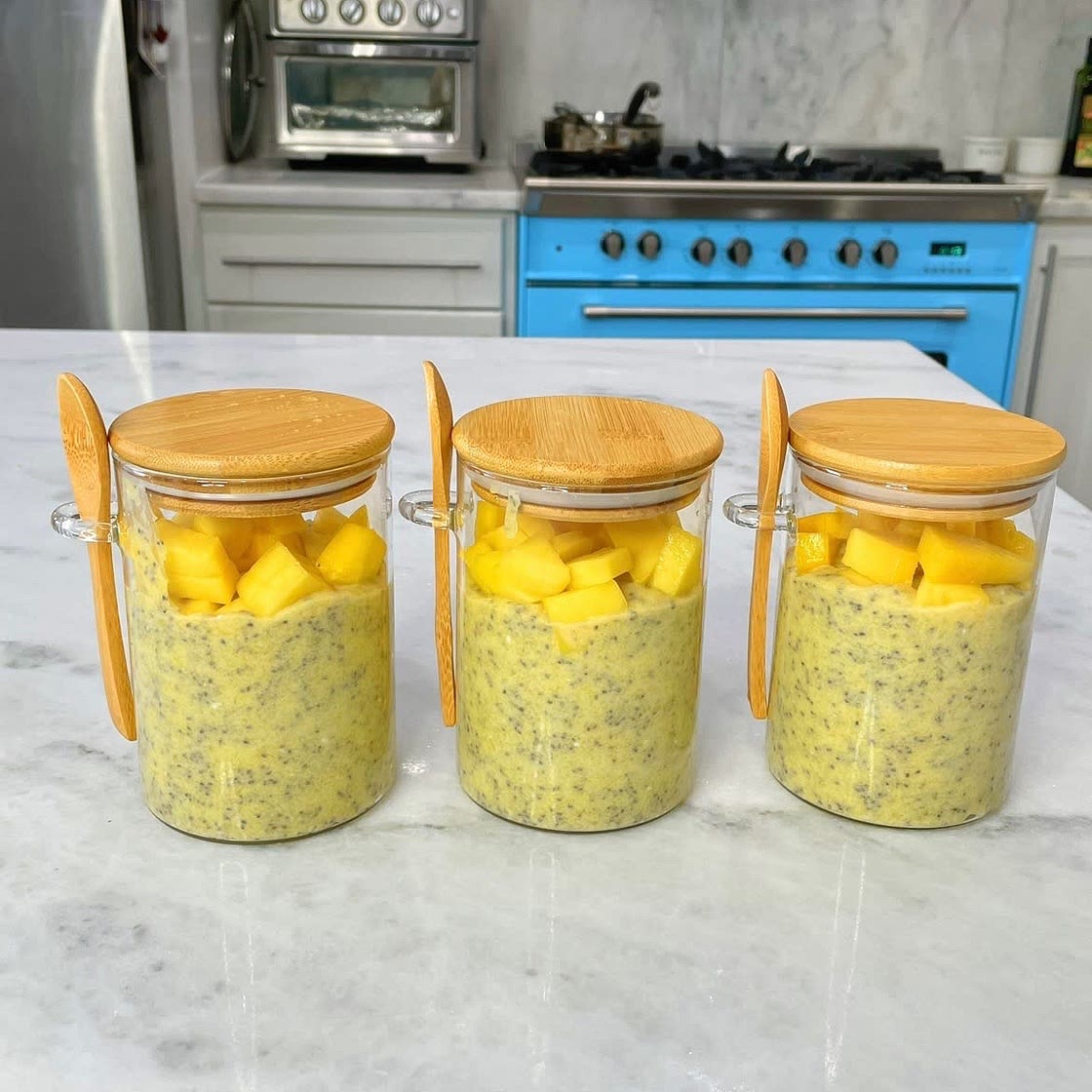 Mango Coconut Chia Pudding