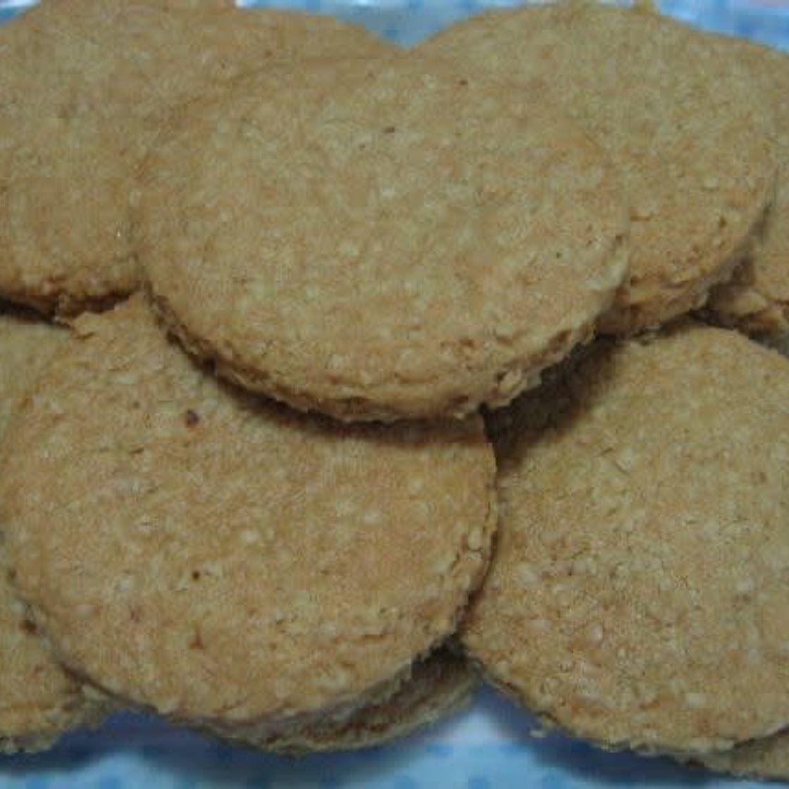 Cheese and porridge cookies