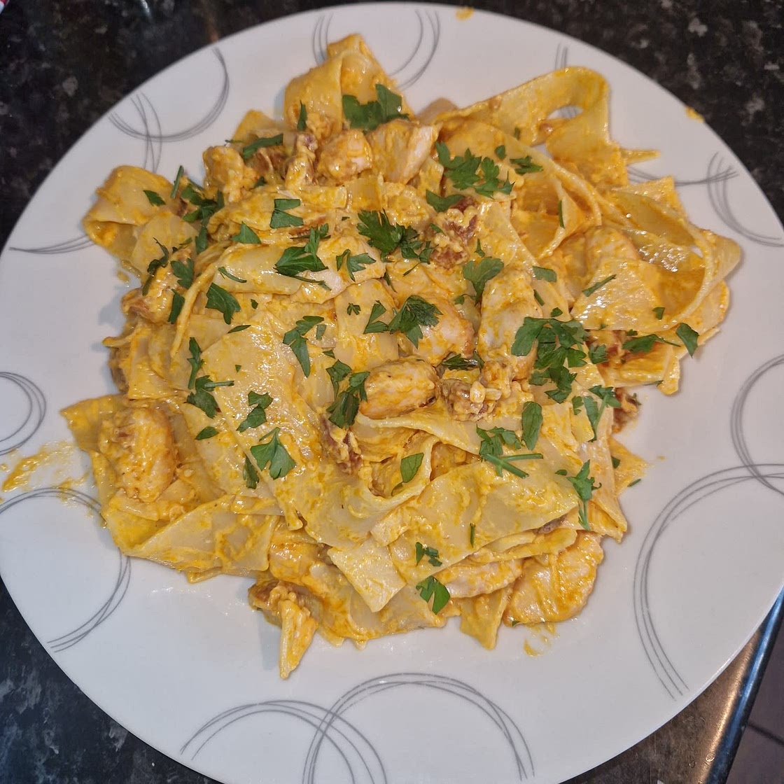 Chicken & Chorizo Pasta