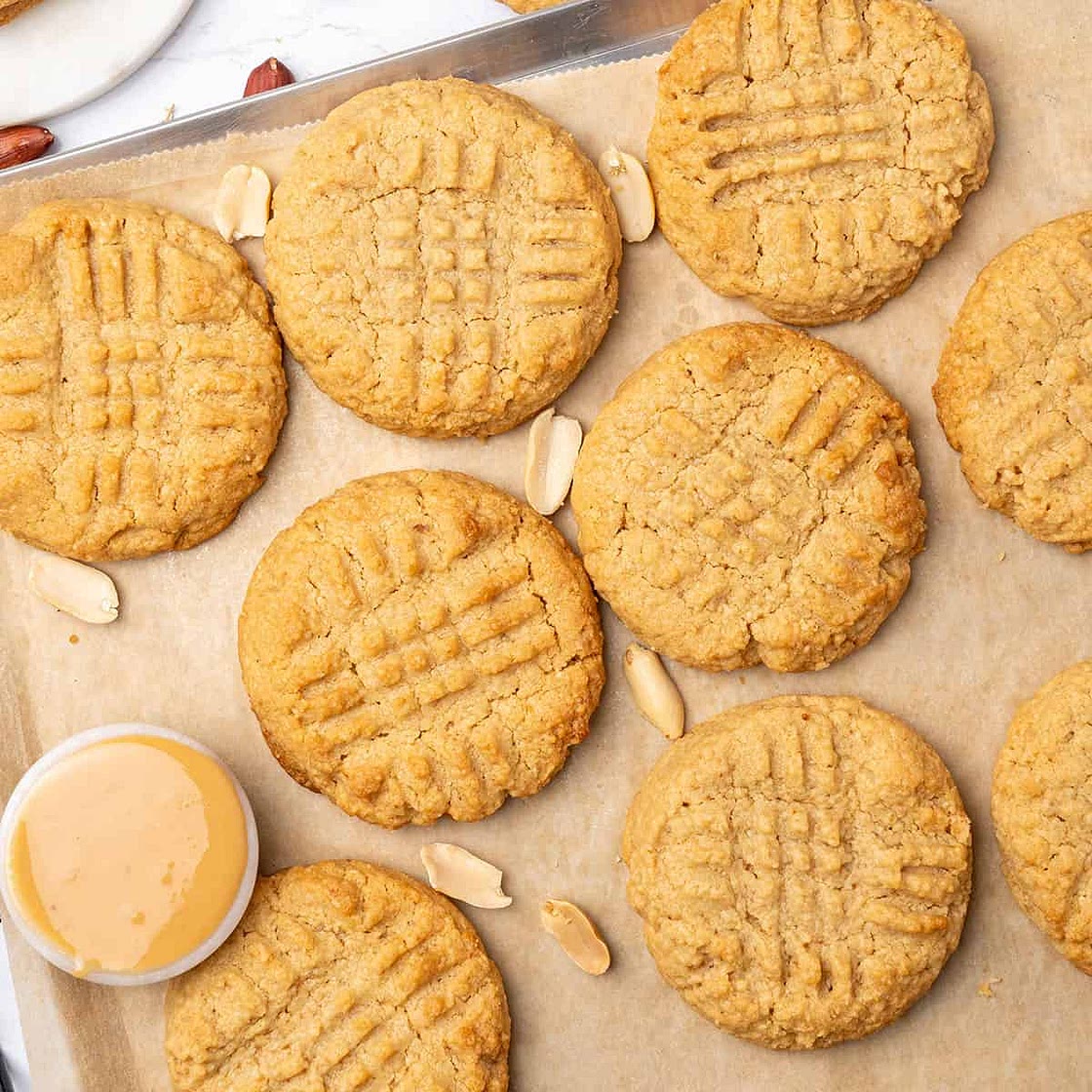 Peanut Butter Almond Flour Cookies
