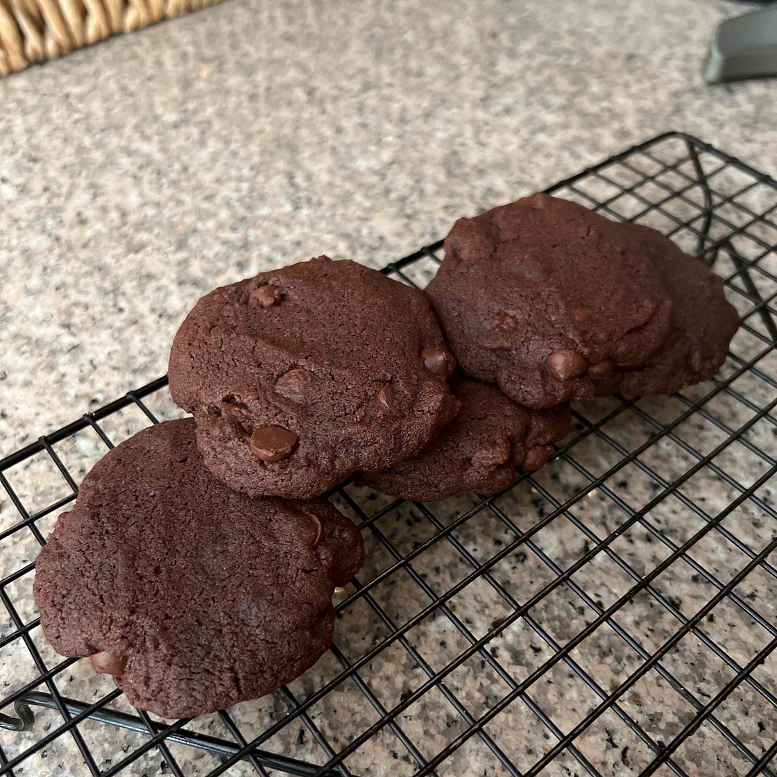Double chocolate cookies 