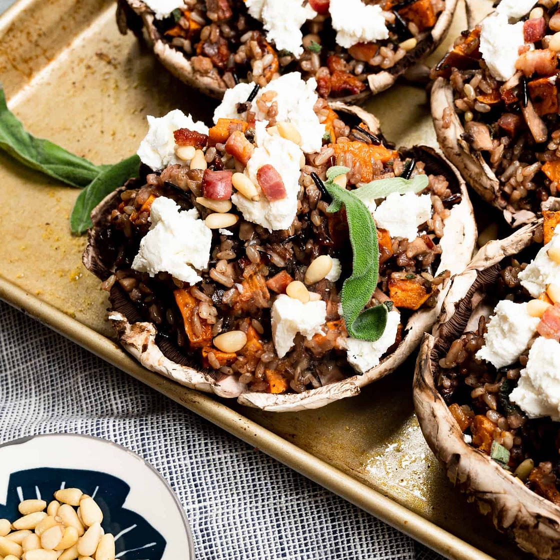 Stuffed Portobello Mushrooms
