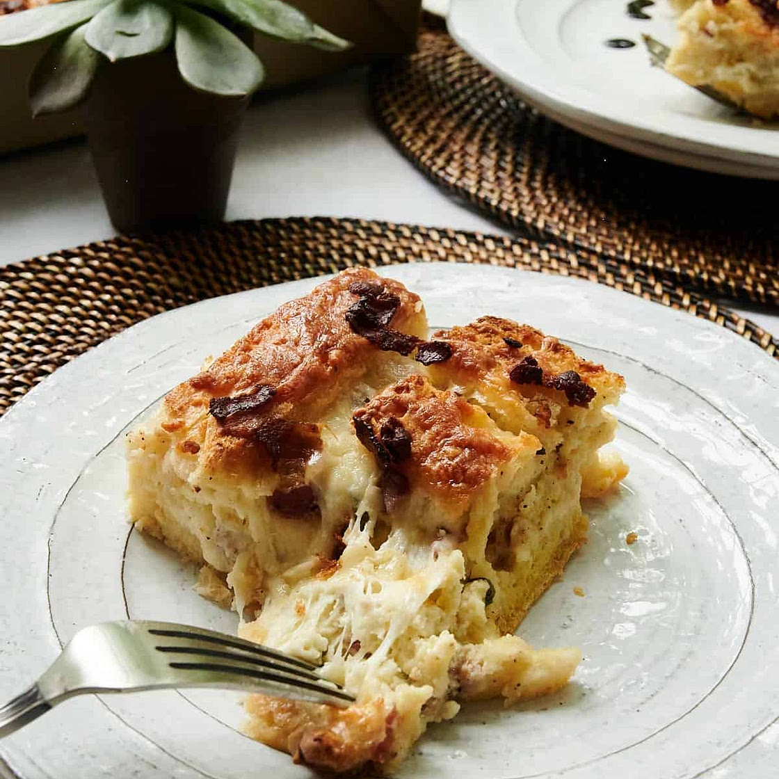 Overnight Italian Breakfast Egg Bake
