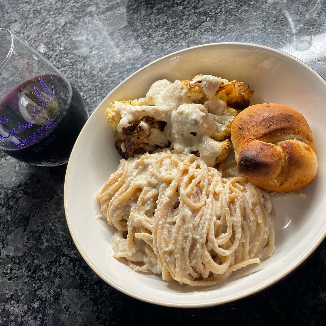CAULIFLOWER SPAGHETTI „CACIO E PEPE“🤌🏼