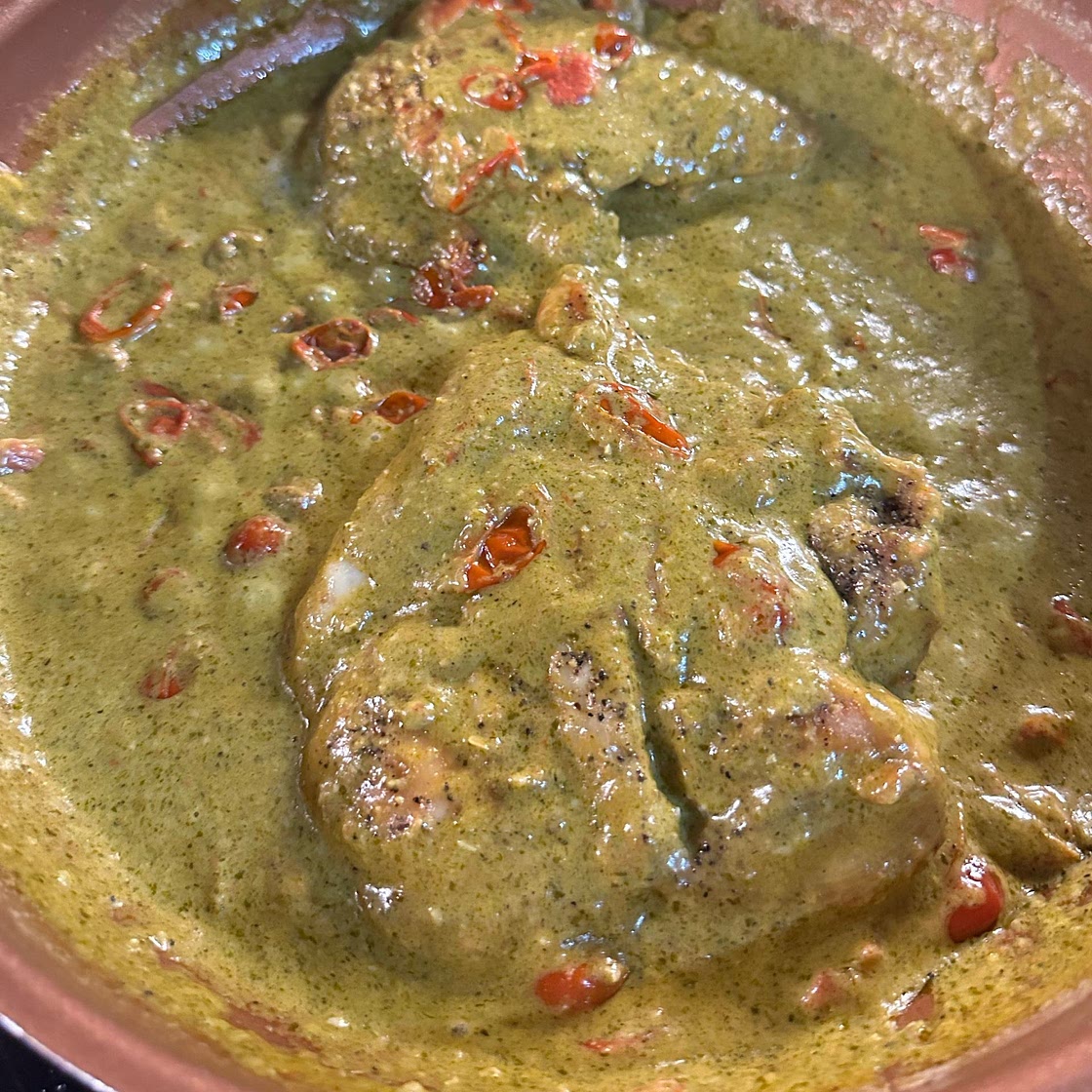Creamy Pesto Chicken