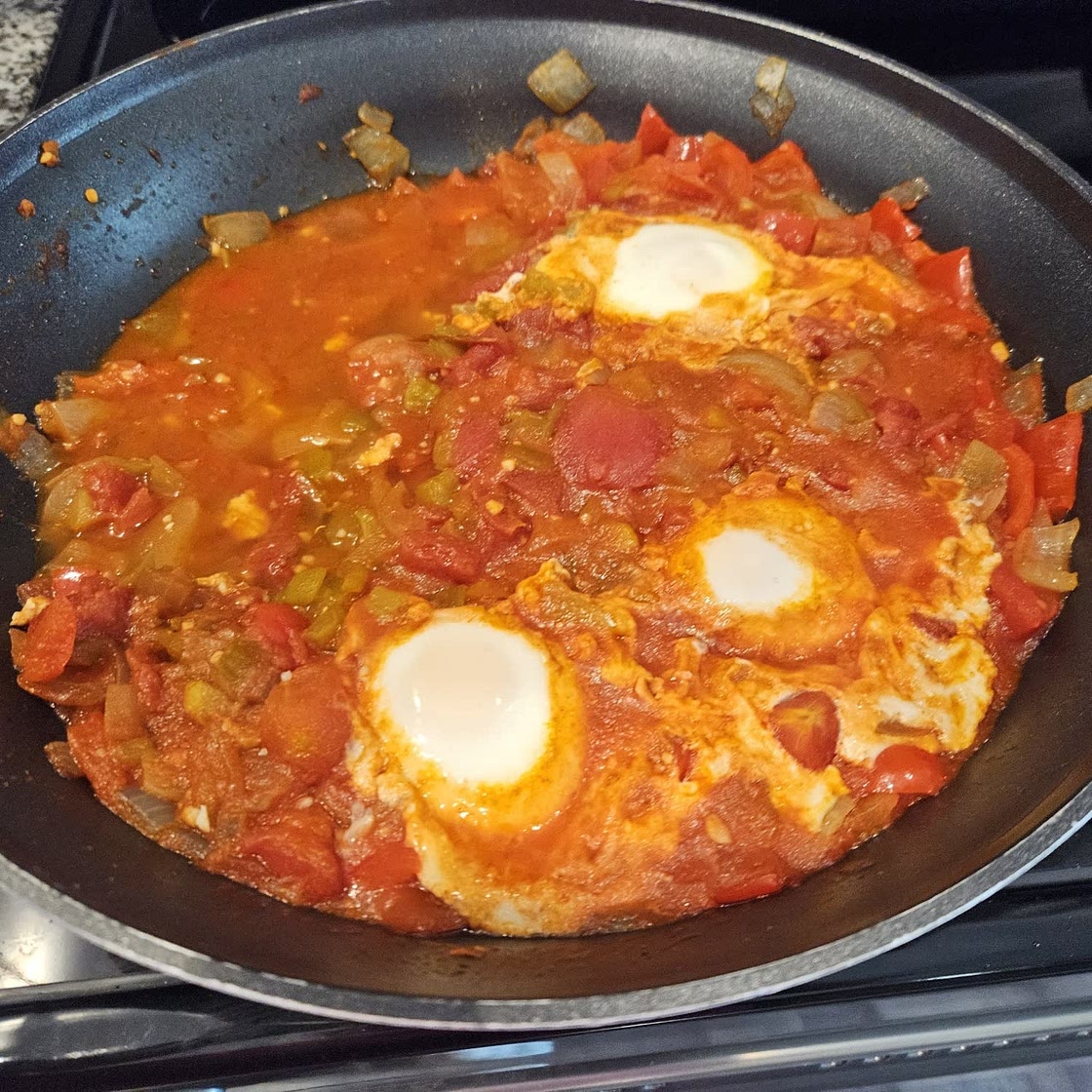 Middle Eastern Shakshuka / Shakshouka /Chakchouka