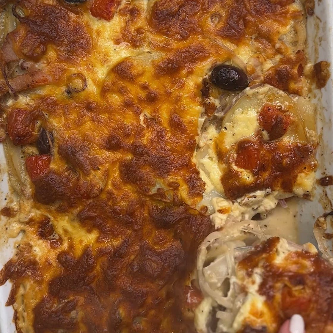 Fully Loaded Potato Bake