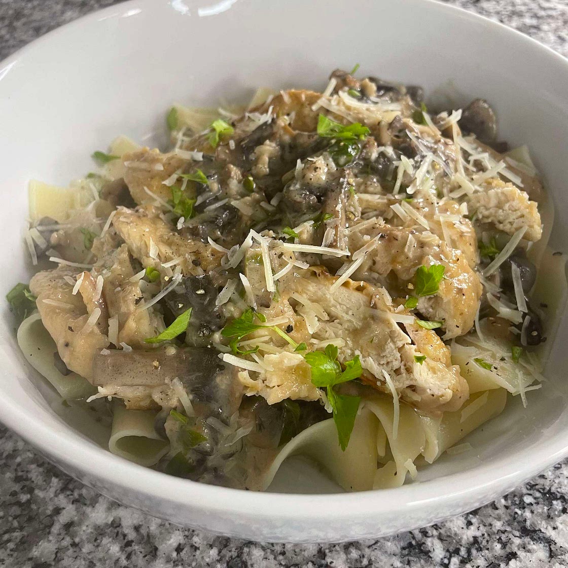 Chicken Marsala Pasta
