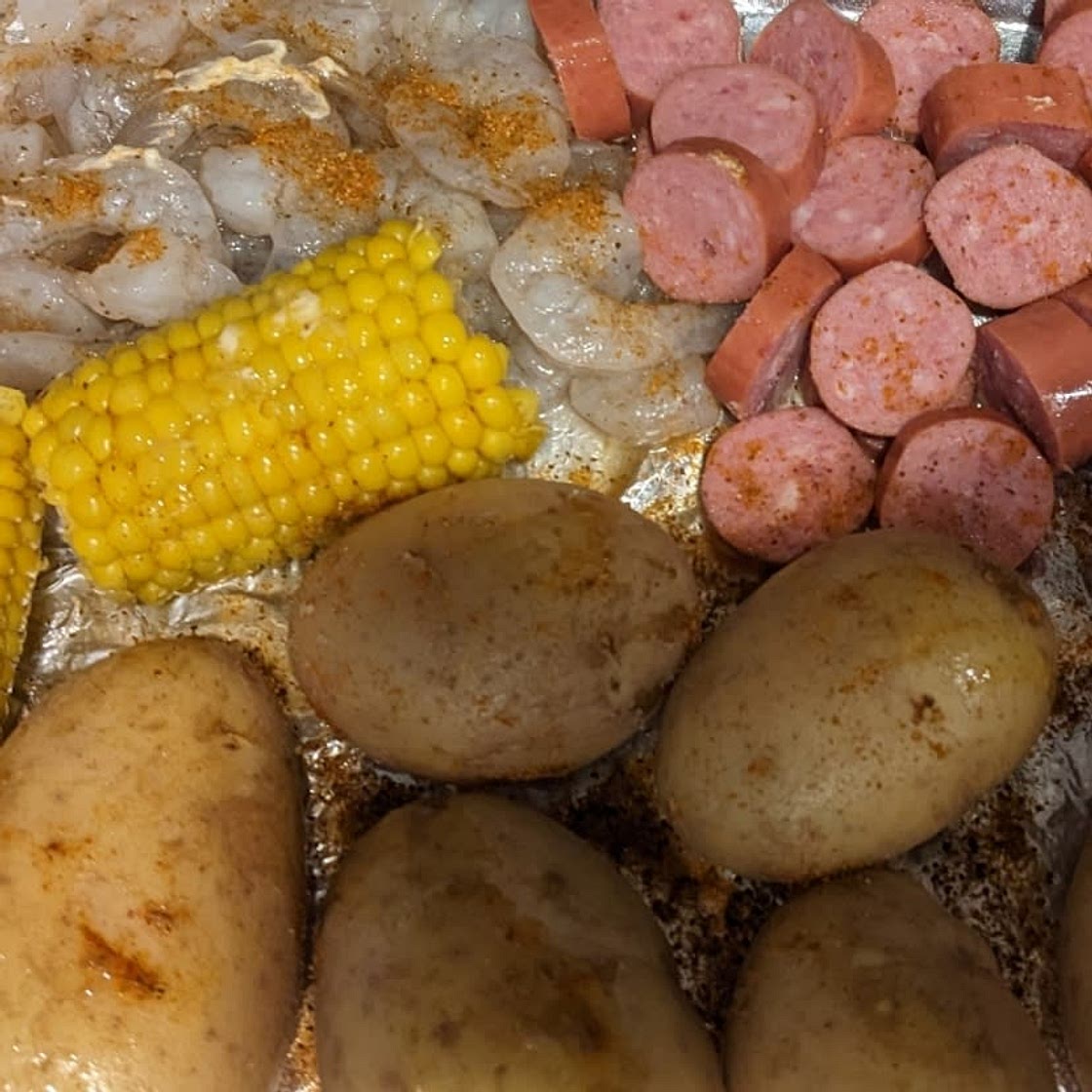 Sheet Pan Shrimp Boil