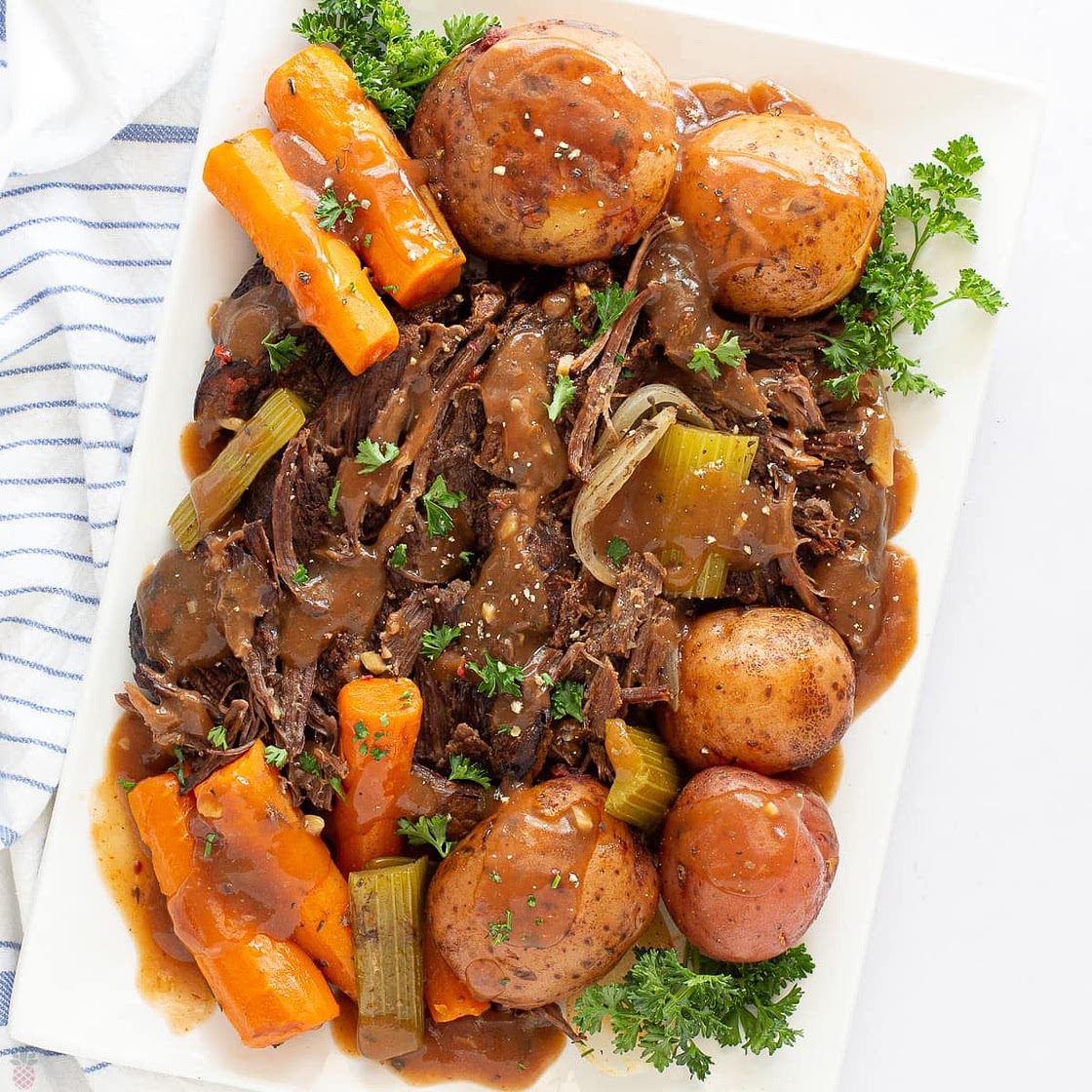 Super Tender Slow Cooker Yankee Pot Roast