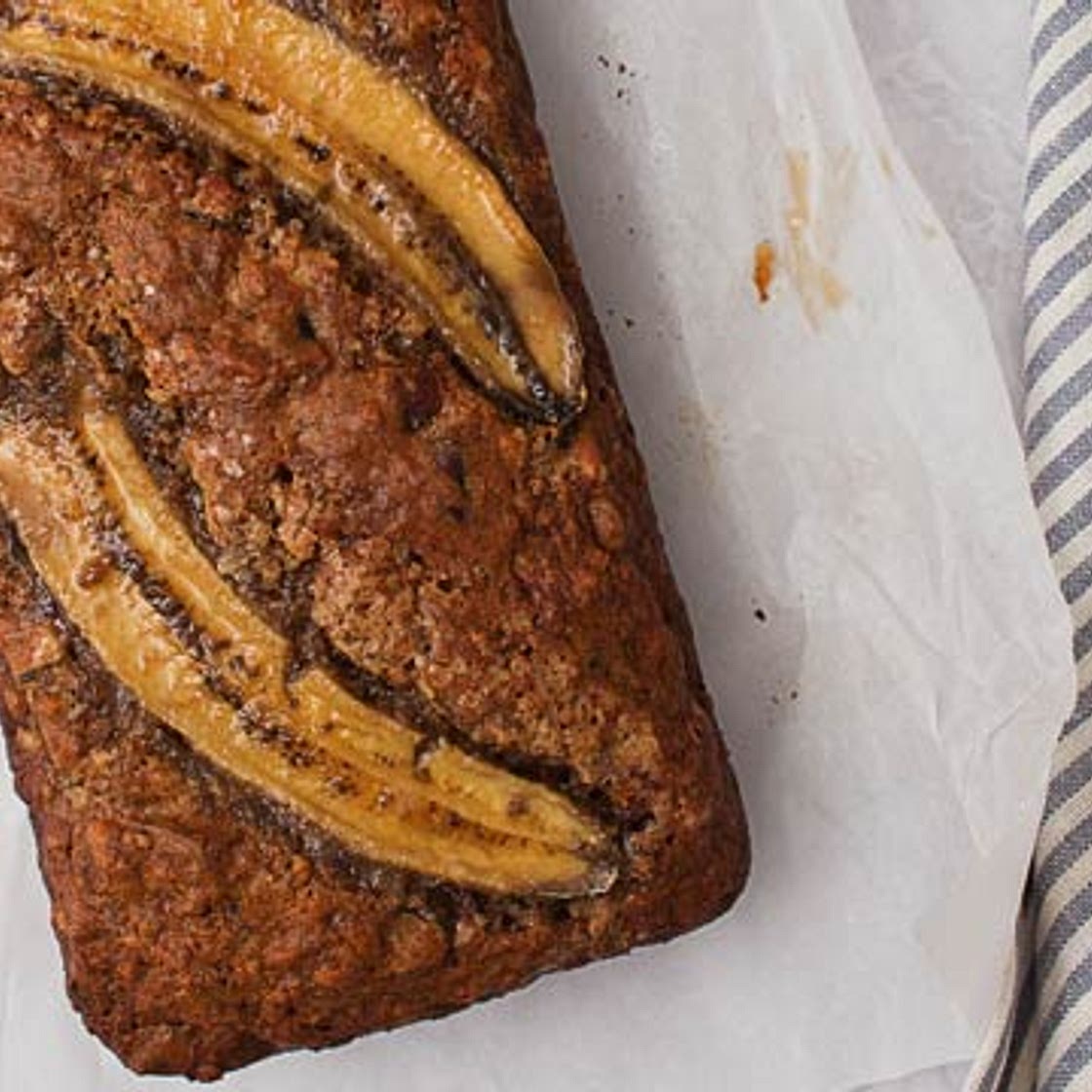 Gezond tussendoortje: bananenbrood met walnoten recept