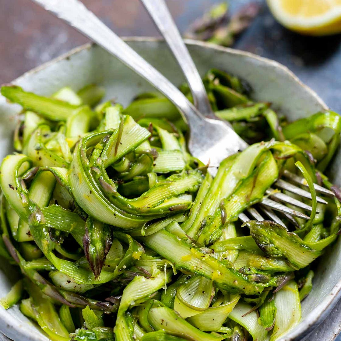 Shaved Asparagus Salad Recipe