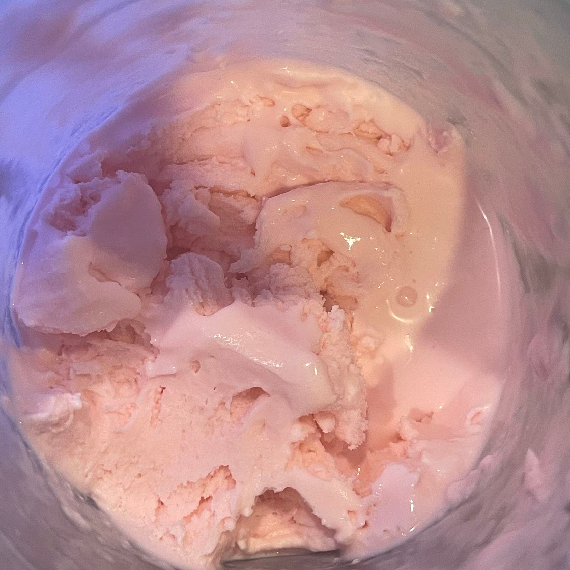 Rose icecream by Sanya