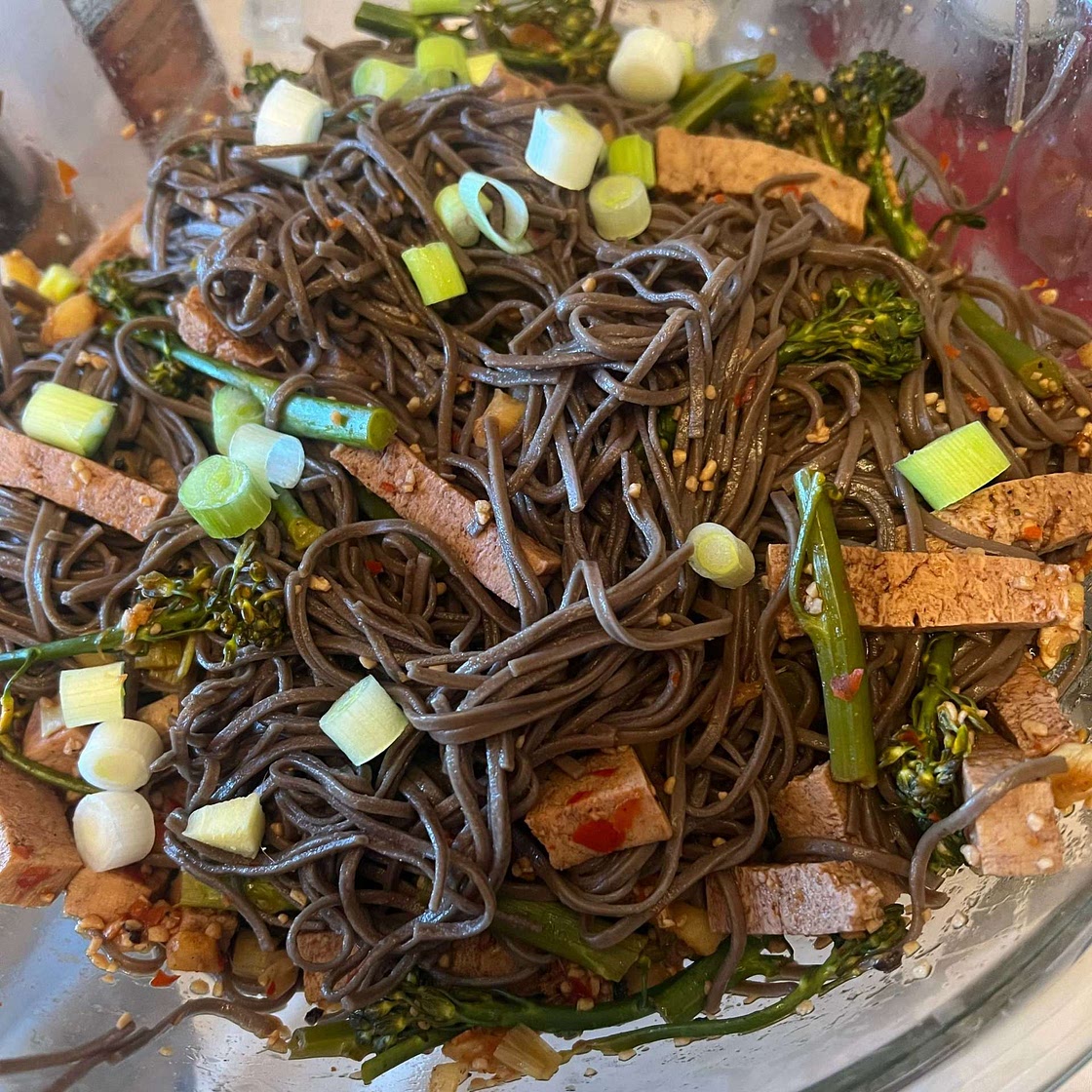 Ginger Scallion Ramen Noodles