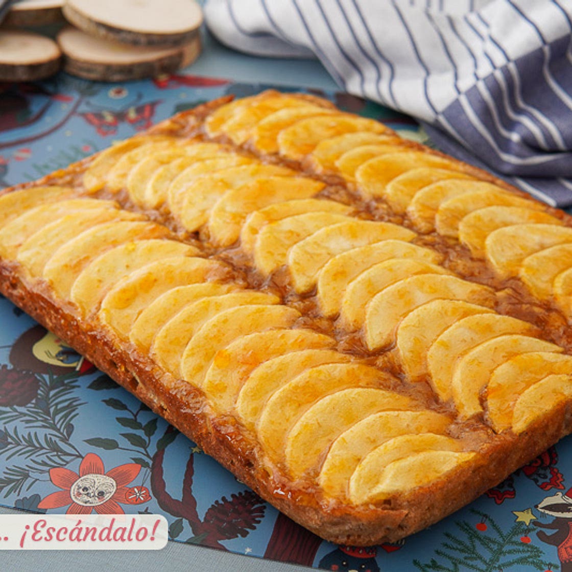 Tarta de manzana con Thermomix, jugosa y fácil