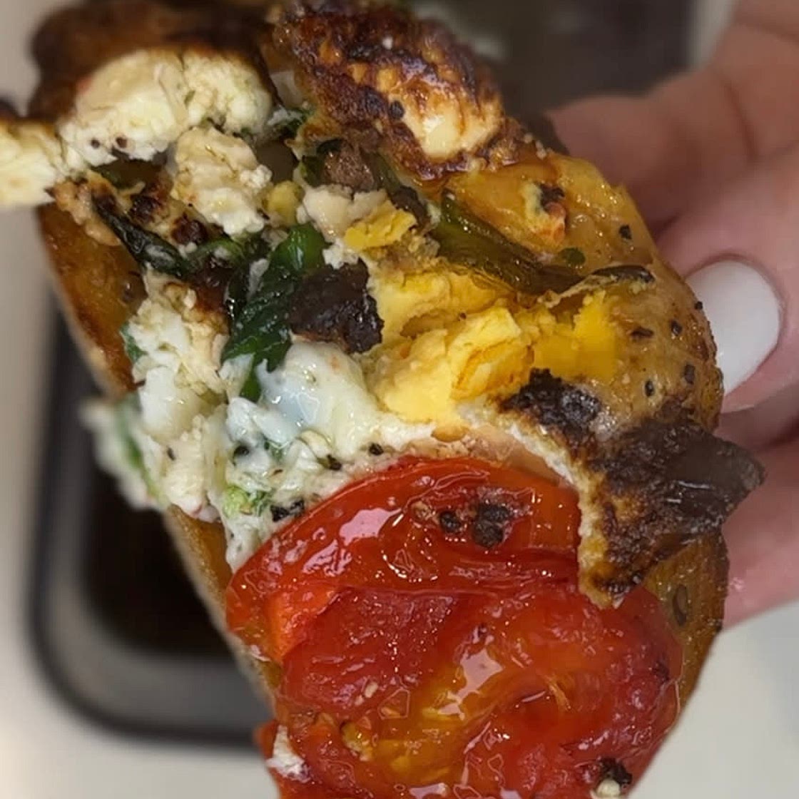Air fryer Baked Eggs