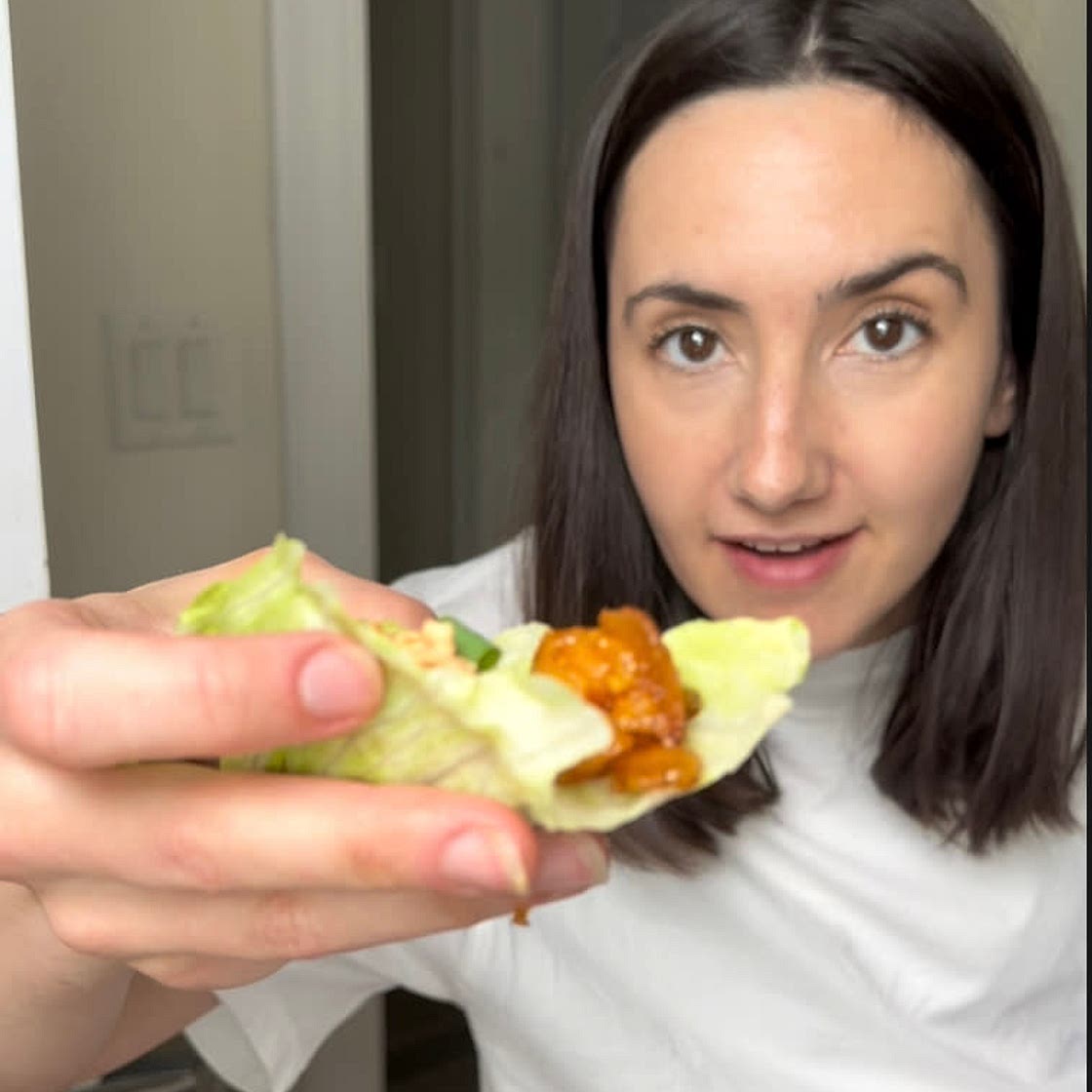 BEST EVER lettuce wraps