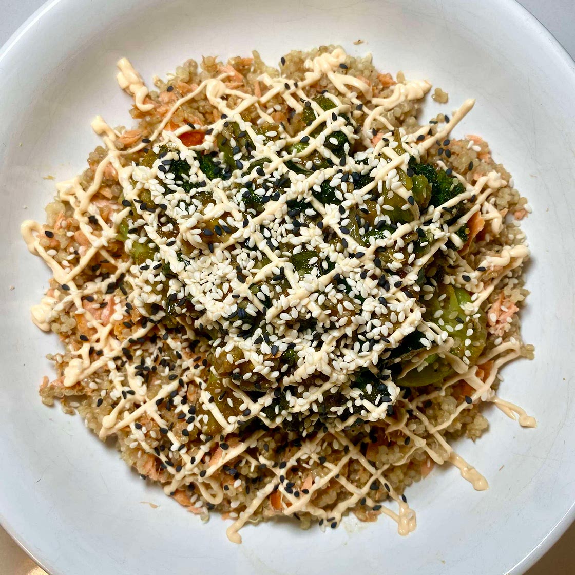 Salmon Quinoa Bowl
