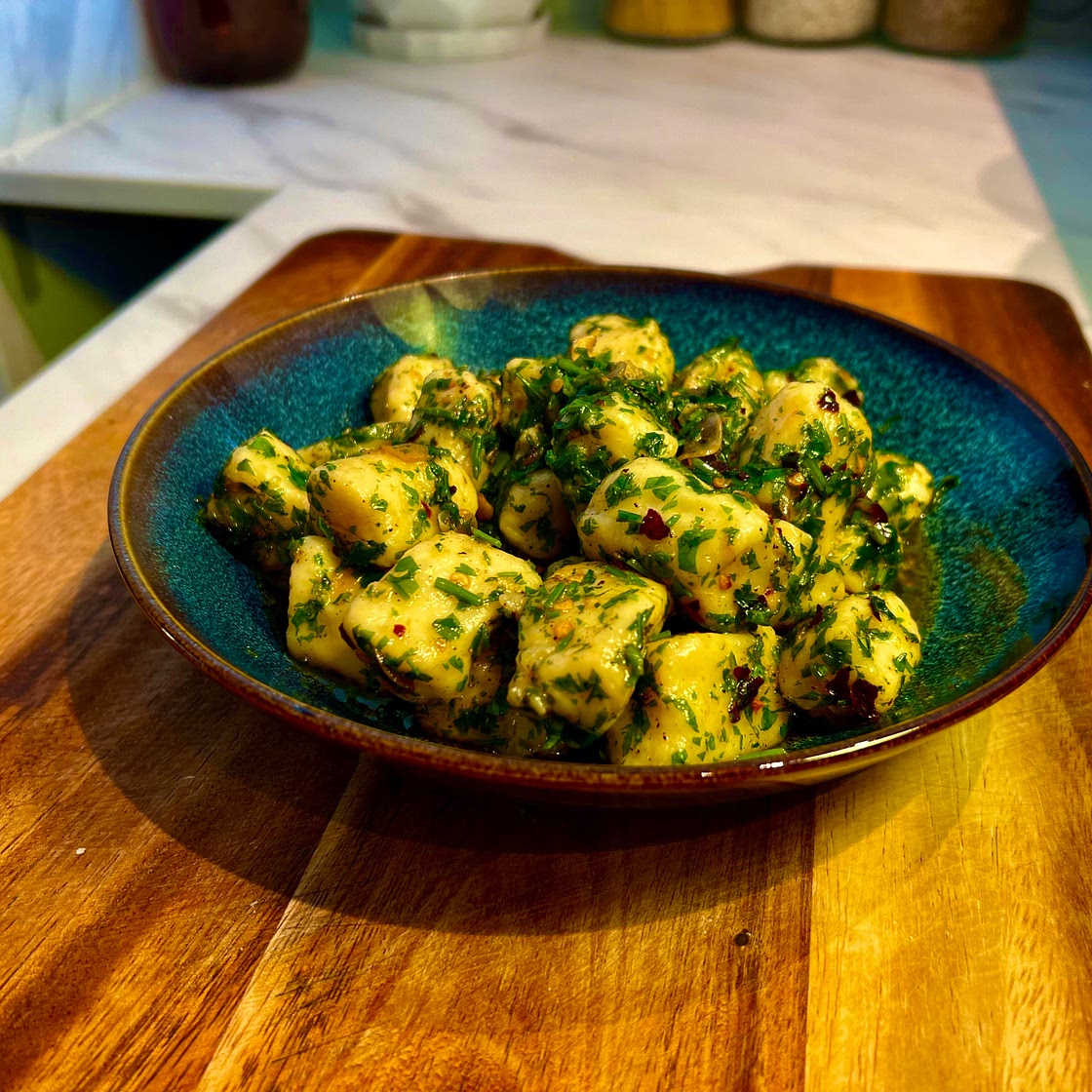 Garlic & Parsley Gnocchi