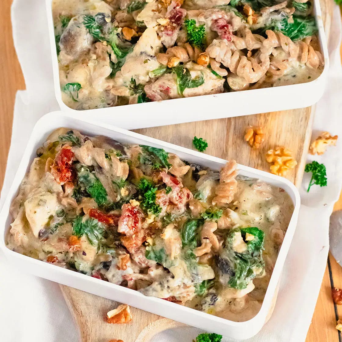 Poulet aux épinards crème de Boursin