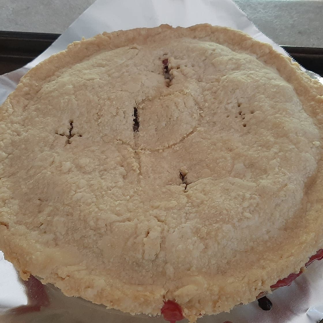 Fresh Rhubarb Pie