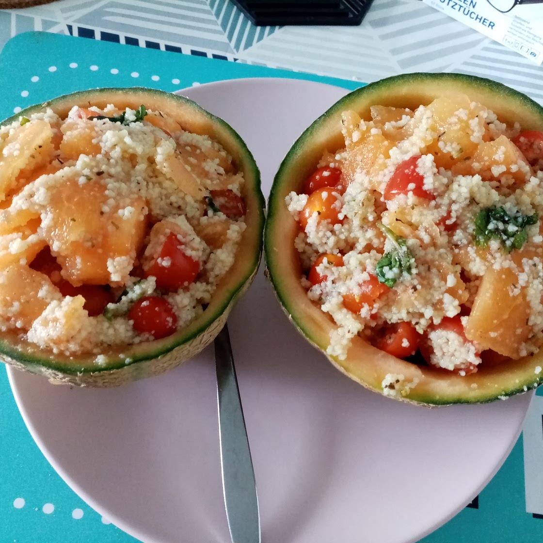 Taboulé mit Melone