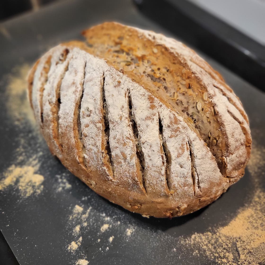 Bread-recipe with only 3 ingredients