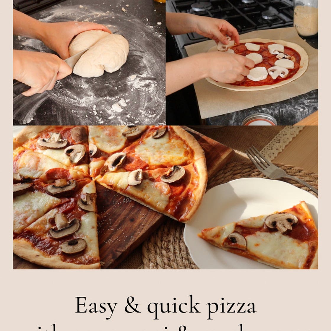 Easy & delicious pizza