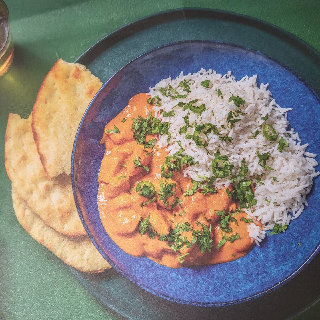 Ultimate creamy chicken korma and basmati rice (35-40mins)