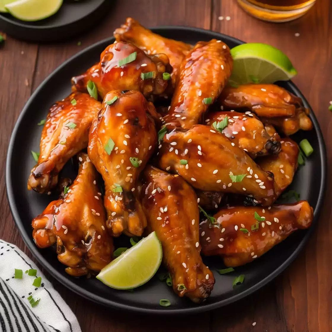 Honey Sriracha Chicken Wings