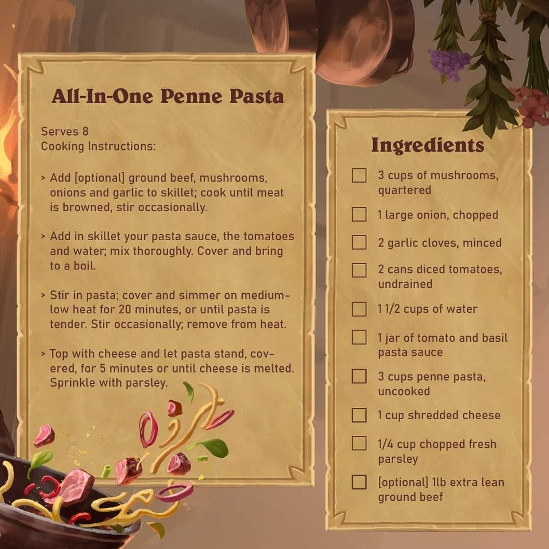 Hearthstone All-in-One Pasta